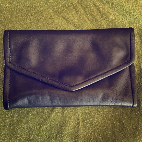 julia duseu Handbags - Julia Duseu Black Leather Clutch
